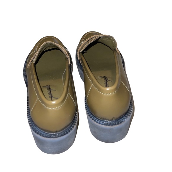 Free People Olive Green Chunky Loafers - Picture 9 of 10